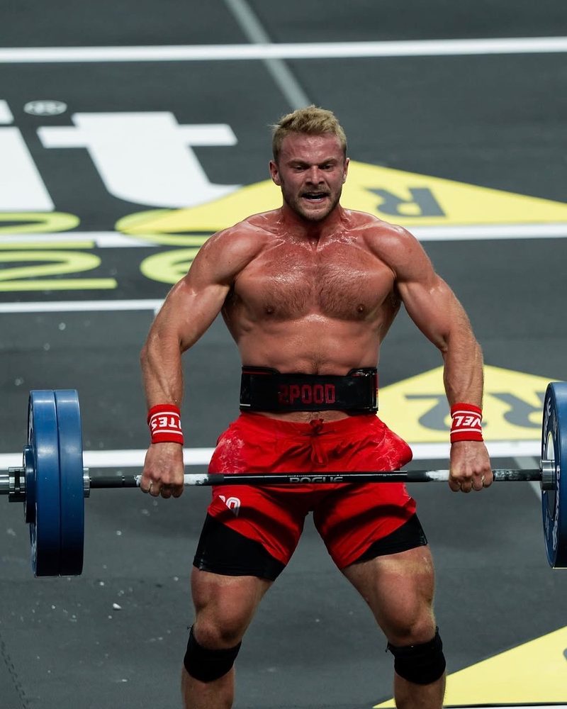 Dallin Pepper competing